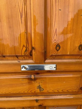 Puerta Exterior Madera Maciza