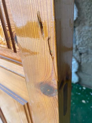 Puerta Exterior Madera Maciza