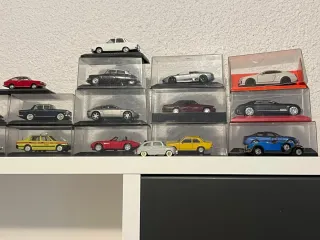 Coches miniatura colección clásicos modernos