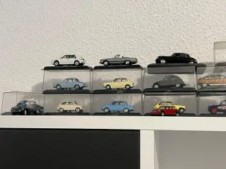 Coches miniatura colección clásicos modernos