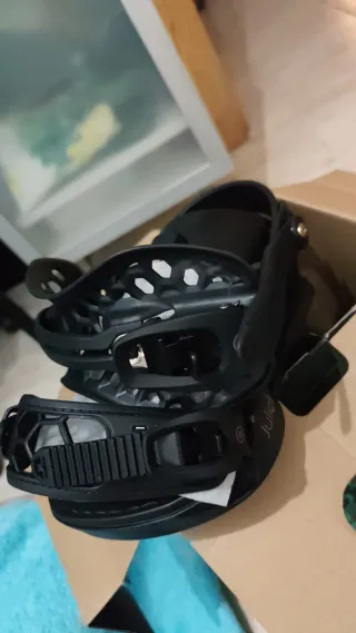 Fijaciones Snowboard Union Juliet L Negra