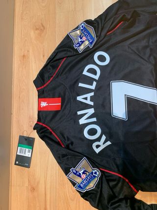 Camiseta Nike Ronaldo 7 Manchester United Negra