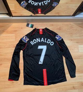 Camiseta Nike Ronaldo 7 Manchester United Negra