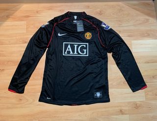 Camiseta Nike Ronaldo 7 Manchester United Negra
