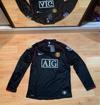 Camiseta Nike Ronaldo 7 Manchester United Negra
