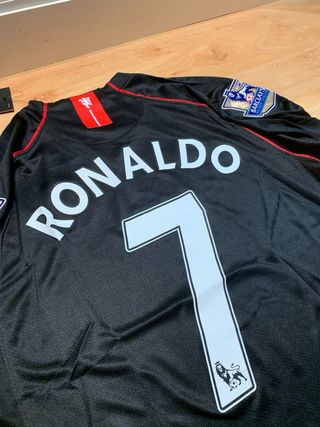 Camiseta Nike Ronaldo 7 Manchester United Negra
