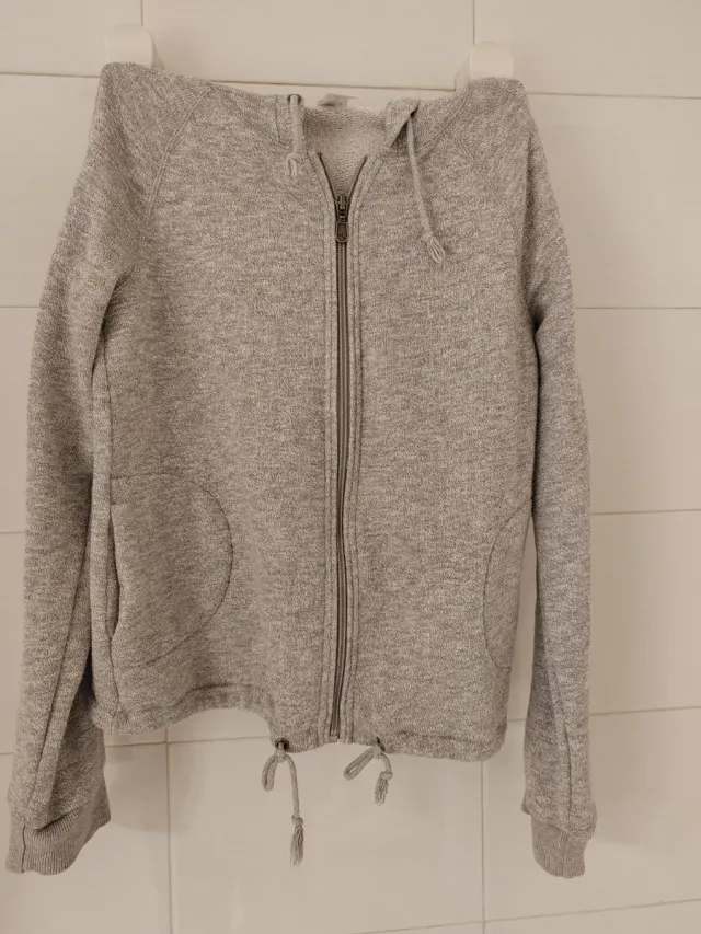 Sudadera gris mujer talla XS
