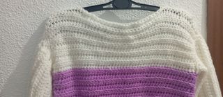 Jersey lana hecho a mano