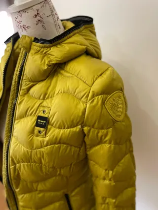 Chaqueta Blauer Plumas Amarilla Mujer