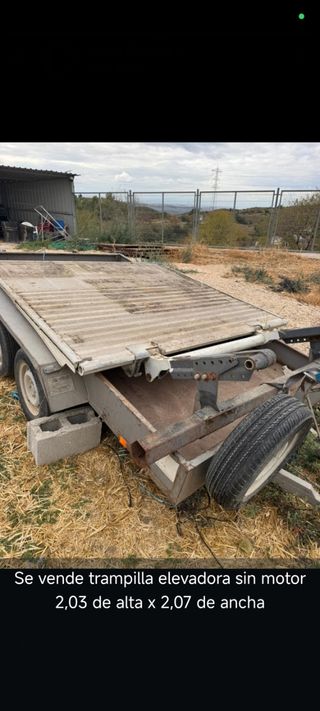 Plataforma elevadora camión sin motor