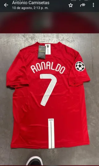 De todas las tallas y equipo y entrega en mano 