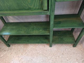 Estantería IVAR Ikea con mesa plegable