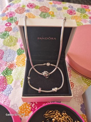 Conjunto Pandora Plata