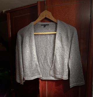 Chaqueta fiesta Tintoretto plata nueva