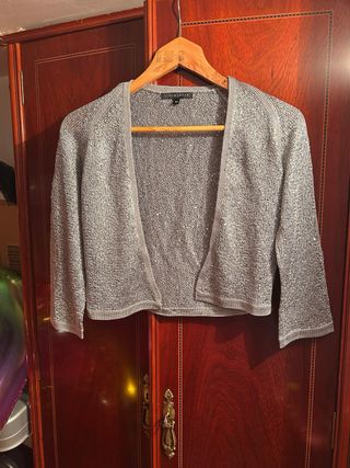 Chaqueta fiesta Tintoretto plata nueva