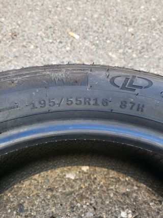 195/55 R16 87H, 2 Ruedas Linglong