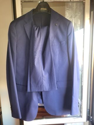 Traje Azul Hombre
