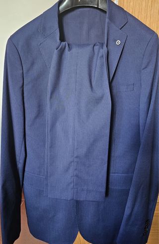 Traje Azul Hombre