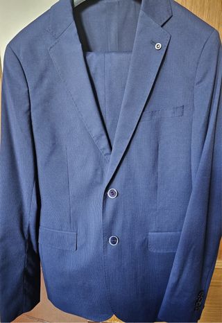 Traje Azul Hombre