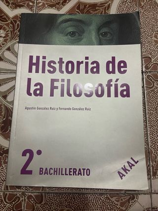 Historia de la Filosofía 2º Bachillerato