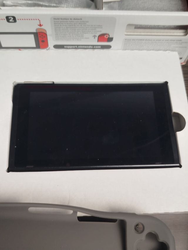 Nintendo Switch com acessórios