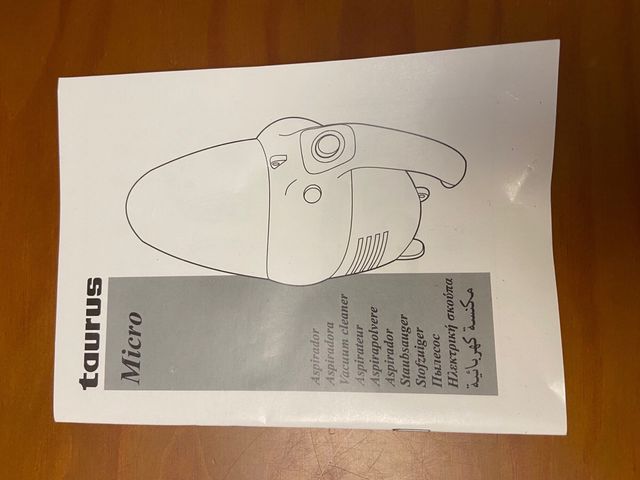 Aspirador de mano Taurus