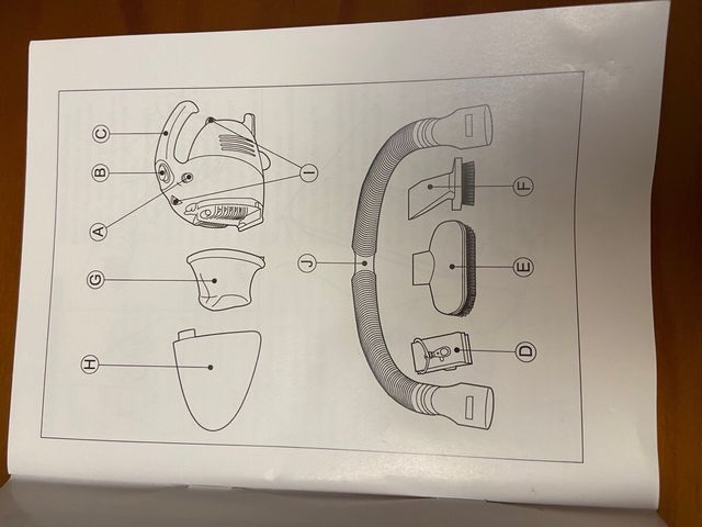 Aspirador de mano Taurus