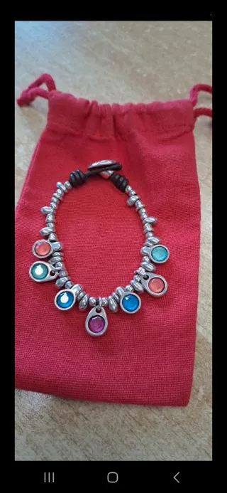 Pulsera UNOde50 Multicolor Plata