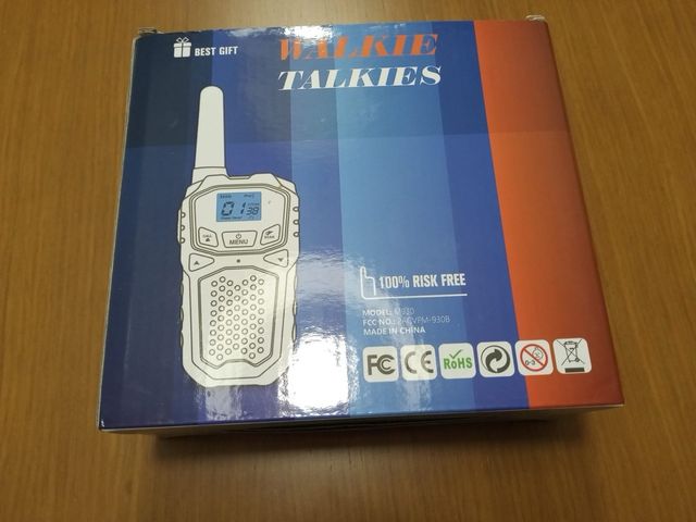 Walkie Talkie Dacthlon (tres unidades)