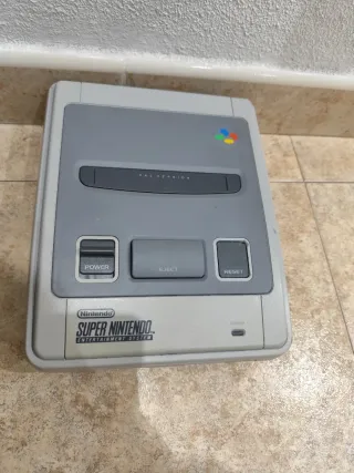 Consola Nintendo SNES Gris