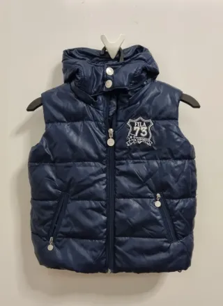 Piumino Fila bambino 4 anni blu