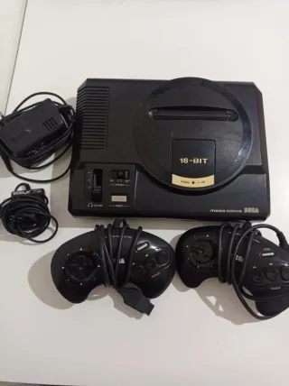 Consola Sega Mega Drive NO FUNCIONA con dos mandos