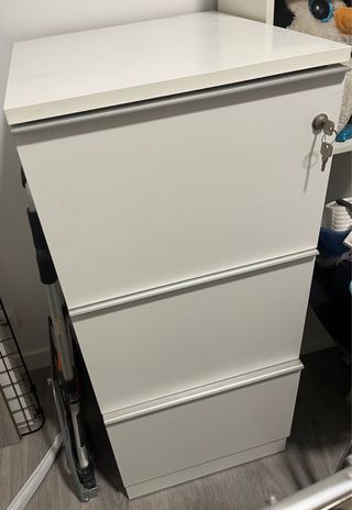 Armario Archivador Metálico Blanco Ikea