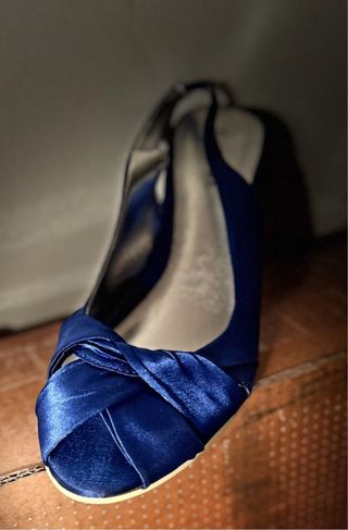 Zapatos de fiesta azul T39