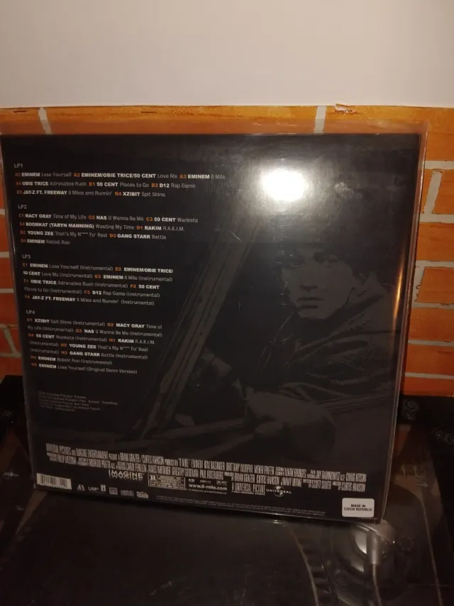 4xLP BSO 8 Mile (20th Anniversary Edition)