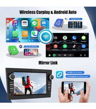 Pantalla Opel GPS Doble Din Android 13