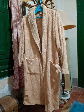 Albornoz de algodón nuevo talla única