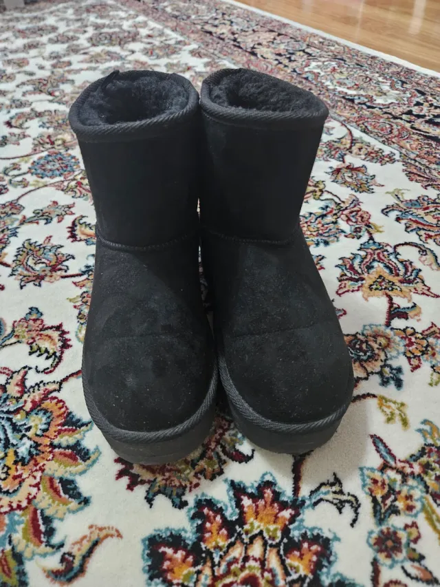 Botas niña Talla 34 negras