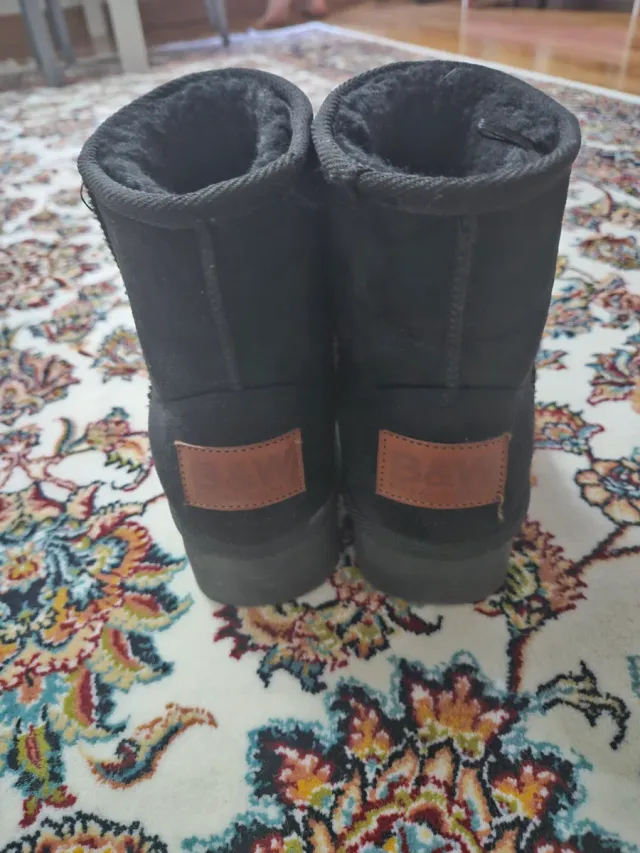 Botas niña Talla 34 negras