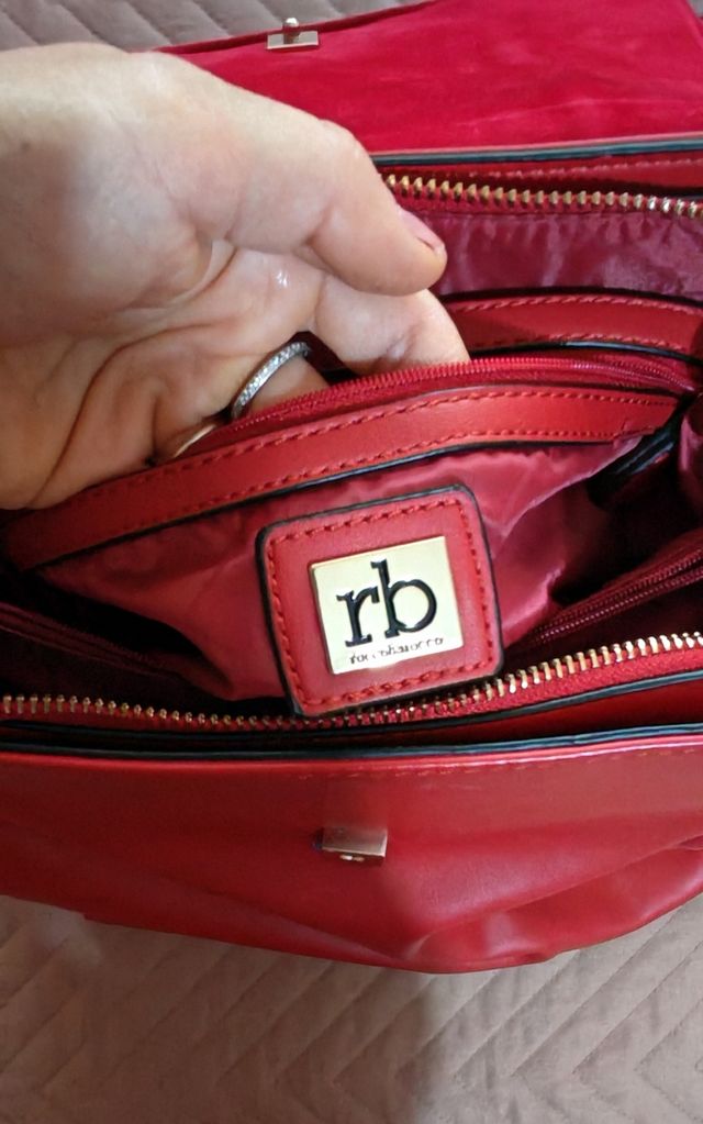 Zainetto Roccobarocco donna rosso