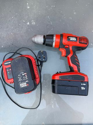 ¡LEER! Taladro-atornillador Black & Decker 18V 