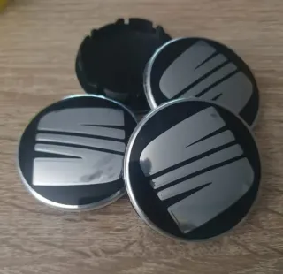 TAPABUJES RUEDA LLANTA SEAT LEON IBIZA CUPRA 56MM 
