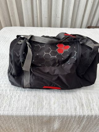 Pack 2 Bolsas Deporte Kipsta Negras y Rojas
