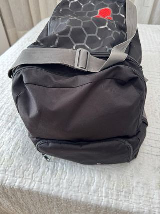 Pack 2 Bolsas Deporte Kipsta Negras y Rojas