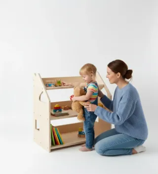 Estantería Montessori para Juguetes infantil niños