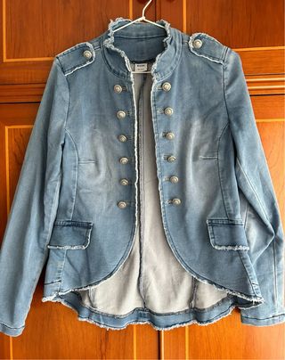 Chaqueta vaquera militar T38 / M semi nueva