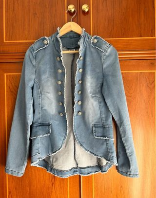 Chaqueta vaquera militar T38 / M semi nueva