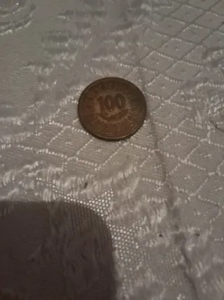 Moneda antigua coleccionable