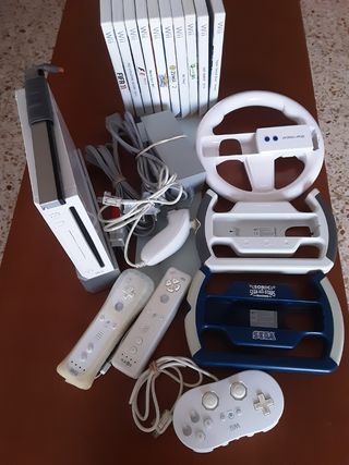 Nintendo Wii Consola, Accesorios y Juegos. 