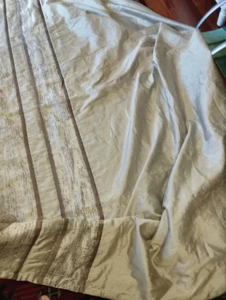 EDREDON  ACOLCHADO FINO BEIGE+GRIS